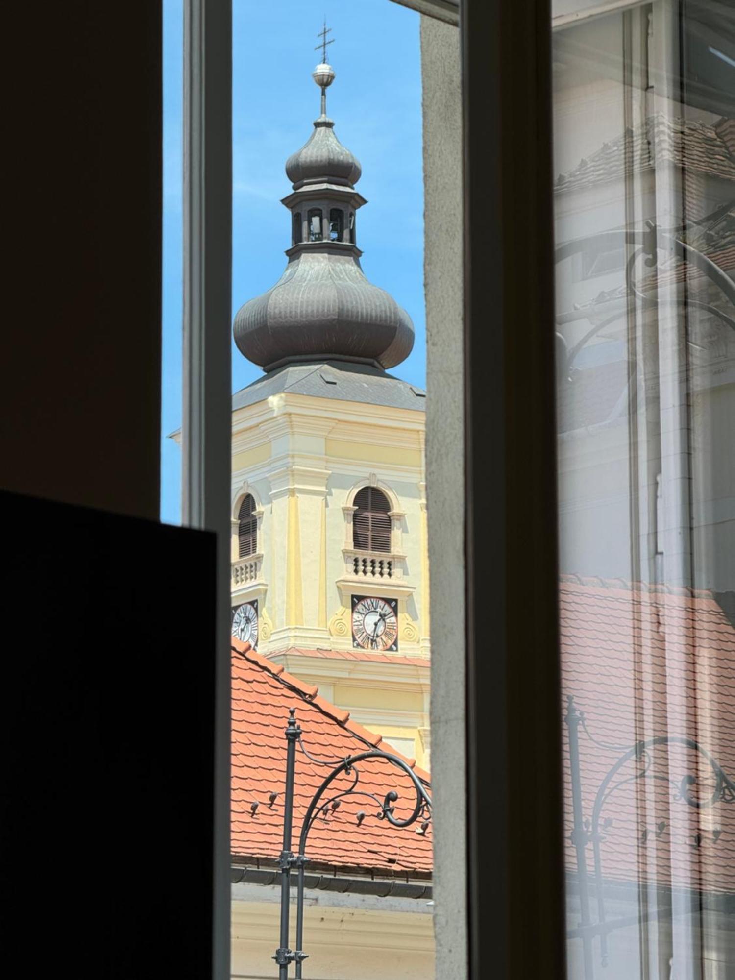 City Spirit Studio - Piata Mare & Balcescu View Nagyszeben Kültér fotó