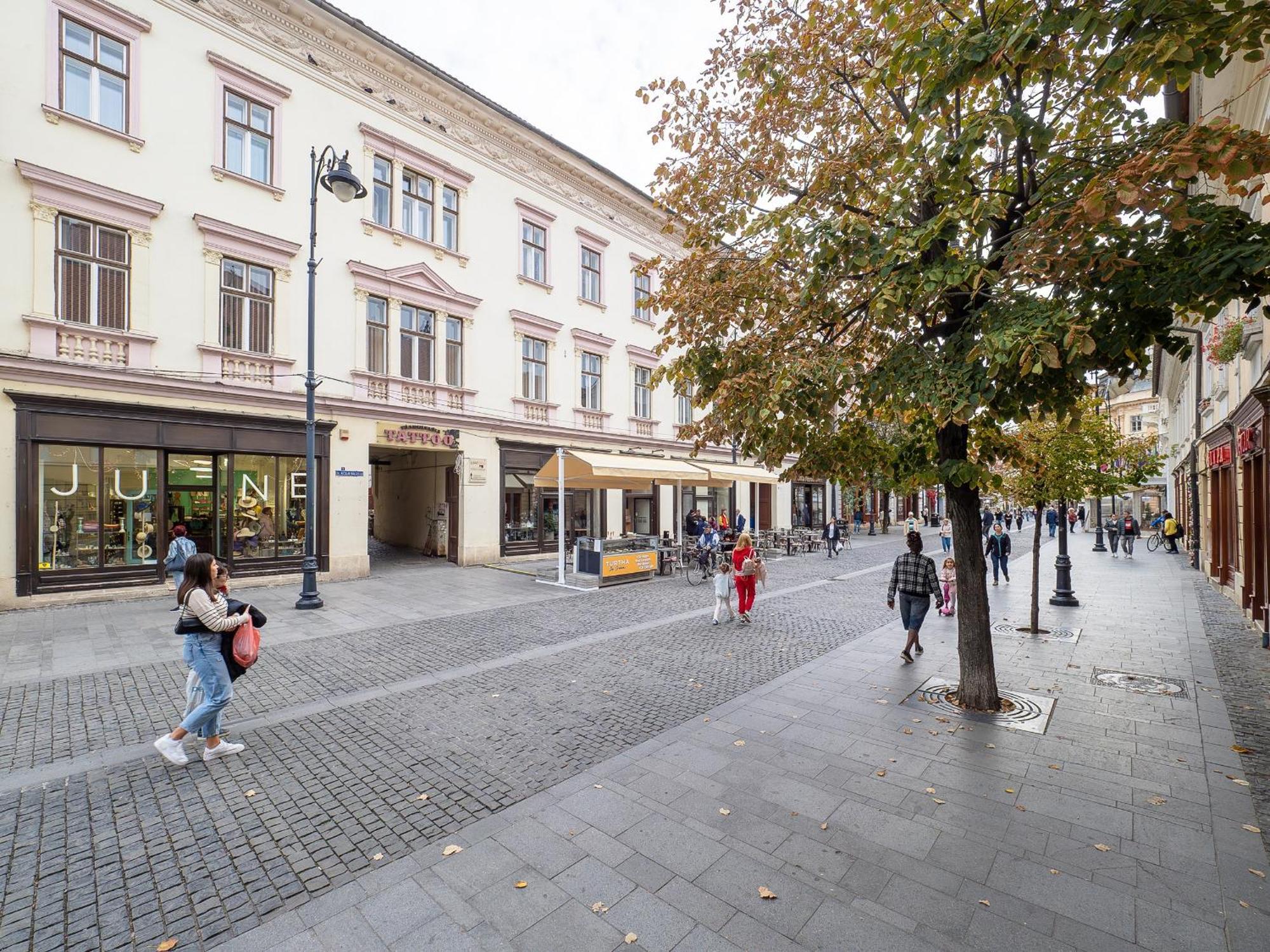 City Spirit Studio - Piata Mare & Balcescu View Nagyszeben Kültér fotó